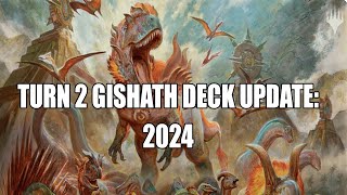 Turn 2 Gishath Deck Update 2024 [upl. by Laynad]