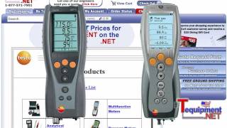 testo 327 Combustion Analyzers [upl. by Ellennoj951]