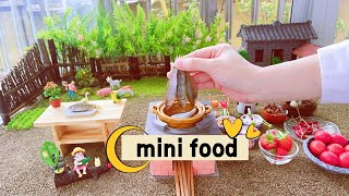 Yummy Miniature Fish soup with Spicy Sauce in Mini Kitchen  ASMR Cooking Food Video [upl. by Binky878]