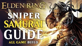 Elden Ring Samurai Bow Build  How to Build a Samurai Sniper Guide All Game Build [upl. by Petes361]