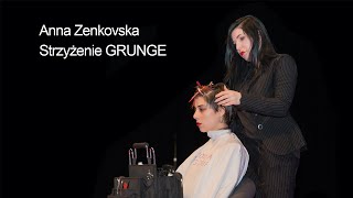 Strzyżenie GRUNGE Moda i stylizacja lat 90 Show Juran ART Gdansk [upl. by Gerk]