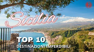 Top 10 Sicilia i Posti e Luoghi più Belli da Visitare [upl. by Cati]