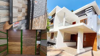 Front Elevation Tiles New Design Ideas  Best Exterior Wall Cladding Design in India  वॉल टाइल्स [upl. by Alcot]