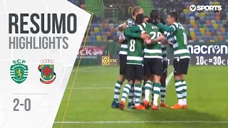 Highlights  Resumo Sporting 20 Paços Ferreira Liga 1718 29 [upl. by Edahs]