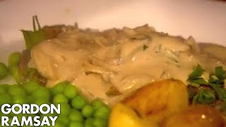 How to Plate Up Steak Diane  Gordon Ramsay [upl. by Annotahs466]