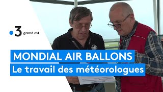 Le minutieux travail des météorologues au Mondial Air Ballons [upl. by Norris]