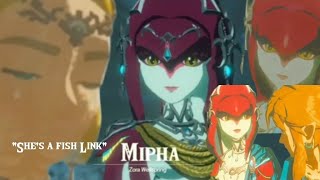 TOTK Zelda Catches You w Mipha ft Sidon Ep 3 [upl. by Deragon]