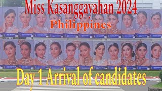 Miss Kasanggayahan 2024 arrival of candidates [upl. by Nillek]