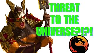 How Powerful Is SHAO KAHN Mortal Kombat  Drunk Powerscaling [upl. by Ruhtua]