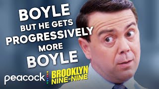 Boyle but he gets progressively more Boyle  Brooklyn NineNine [upl. by Clite246]