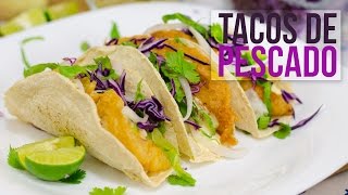 Tacos Estilo Ensenada🌮🐟 MUY FACIL Recién Cocinados [upl. by Nidia]