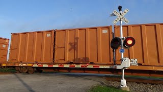 Brocklyn Street Railroad Crossing Benson NC [upl. by Oflodor328]