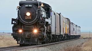 CPKC 2816 Steam Train In Saskatchewan [upl. by Aisylla450]