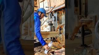 kayu jati lokal wood kayujati skilltukangkayu woodworkingideas woodworking ajijayasawmill [upl. by Giana773]