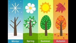 Seasons of the Year Song for Kids  Fun Learning with Winter Spring Summer Fall kidstalestime [upl. by Labannah11]