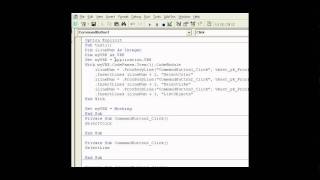 OSIsoft Generate VBA Code Programmatically  v13 [upl. by Boy248]