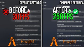 🔧How To Boost FPS amp Fix FPS Drops in FiveM GTA V  FiveM Low End PC Fix Lag  FiveM Best Settings [upl. by Baird]