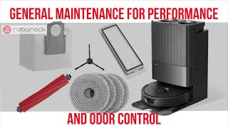 Roborock Q Revo Maintenance for Performance and Odor Control [upl. by Niwrad]