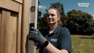 How to Install a Garden Fence  Jacksons Fencing [upl. by Rica187]