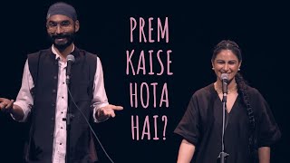 quotPrem Kaise Hota Haiquot  Priya Malik amp Amandeep Singh ft Samuel  UnErase Poetry [upl. by Osric10]