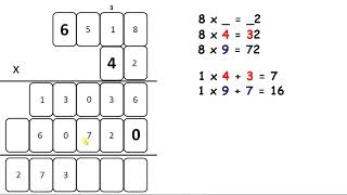 Solve multiplication problems with missing digits [upl. by Itin68]