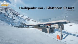 Heiligenbrunn  Glatthorn Resort   Mod Review Winter Resort Simulator Season 2 [upl. by Elleira]