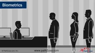 Biometric Interview Process for FingerPrinting and Photograph at Visa Application Center [upl. by Littman]