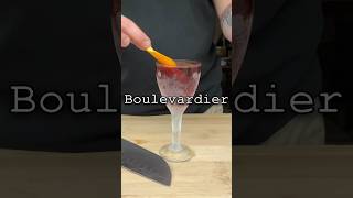 BOULEVARDIER cocktail recipe drink drinkrecipes bartender cocktailrecipe [upl. by Fougere]