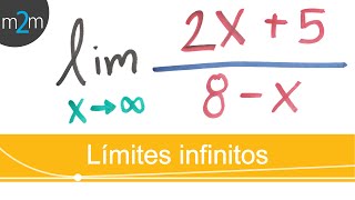 Límites al Infinitos │ ejercicio 1 [upl. by Cadman]