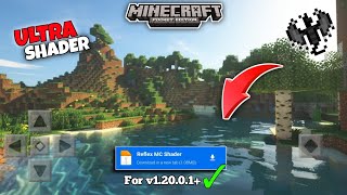 Realistic Shader For Minecraft PE  120 😍  Render Dragon  100 Working in MCPE [upl. by Rivers]