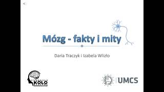 Mózg  fakty i mity MariaMyśli [upl. by Py47]