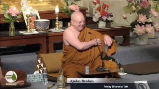 Dealing with Fear  Ajahn Brahm  25 Nov 2016 [upl. by Aniretake]