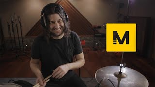 Ilan Rubin tries Acoustic Drums on Melodics  Can NIN drummer perfect a beginner lesson first time [upl. by Aisile]