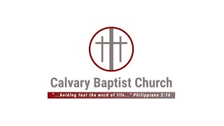 Calvary Baptist Church Altoona PA  Sunday May 19 2024 [upl. by Erdnuaed]