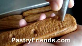 Eclair Recipe  How to make perfect Eclairs [upl. by Lonni]