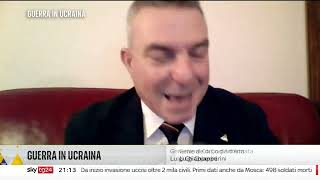 Avanza loffensiva russa Il commento del Gen Chiapperini a SKY TG24 2 marzo 2022 [upl. by Eisiam]