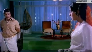 Geeta asks for forgiveness Sakalakala Vallavan Scenes  Kamal Haasan  Ambika  SP Muthuraman  AVM [upl. by Icak]