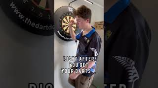 When Your Opponent Does This… darts pdc 180 shorts [upl. by Anwahsad]