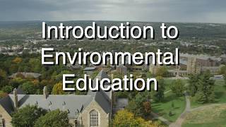 Introduction to Environmental Education [upl. by Hyacinth]