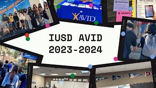 IUSD AVID Highlights 202324 [upl. by Boothe43]