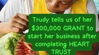 Trudy gets 300000 GRANT from the Government [upl. by Hastings]