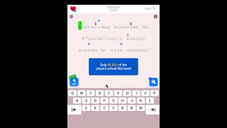 Cryptogram  Word Brain Puzzle The Solution For Levels 3640 [upl. by Arytas]