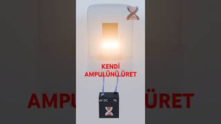 Proje Kendi Ampulünü Yap fizik ampul lamba [upl. by Einor]