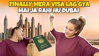 Finally Mera Visa Lag Gaya 😍 Mai Ja Rahi Hu Dubai 😮 [upl. by Ettenajna]