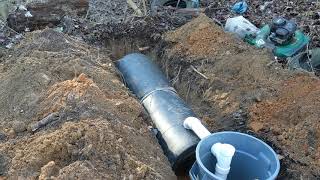 DIY septic system for your retreat property [upl. by Venetia86]