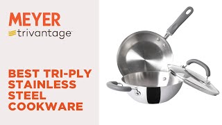 Meyer Trivantage  Best Triply Stainless Steel Cookware [upl. by Lemrac]