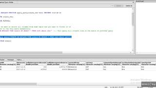 Postgres PLSQL  Execute Dynamic SQL [upl. by Omlesna]