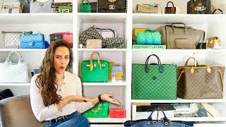 My INSANE Designer Handbag Collection 2022 OVER 40 BAGS [upl. by Yahsan191]