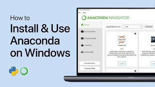 How to Install and Use Anaconda for Python Development on Windows [upl. by Atinit]