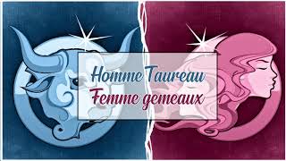 Homme Taureau ♉ Femme Gémeaux ♊  Compatibilité Amoureuse [upl. by Adnot]